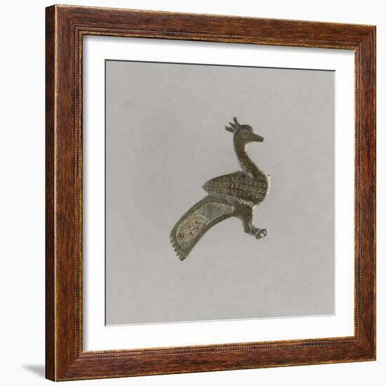 Fibule au paon-null-Framed Giclee Print