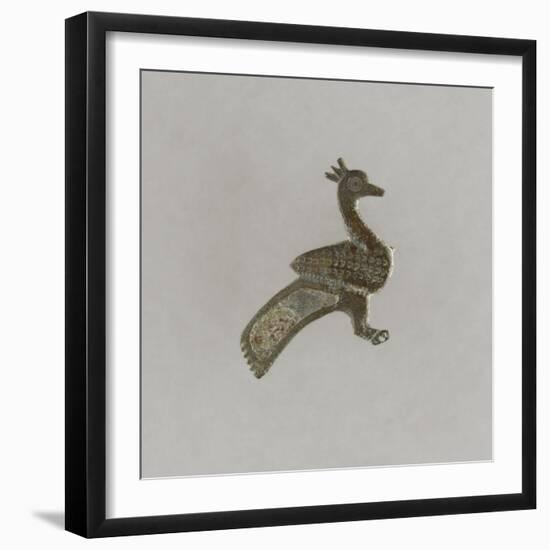 Fibule au paon-null-Framed Giclee Print