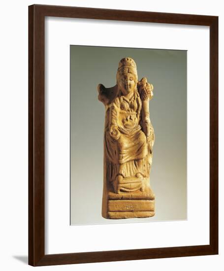 Fictile Statuette Representing the Goddess of Fertility-null-Framed Giclee Print