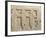Fictile Tablet Depicting Mourners and Funeral Procession-null-Framed Giclee Print