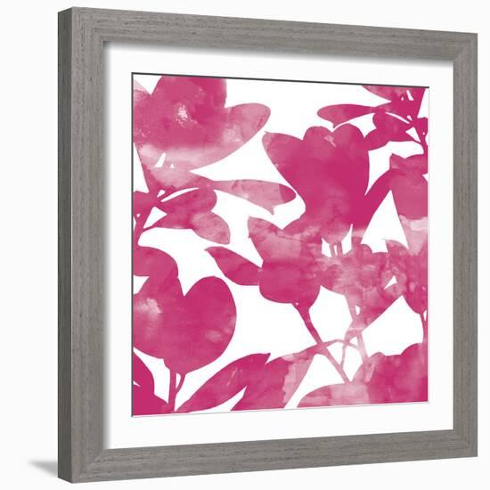 Ficus Lutea Decora Pink-Tania Bello-Framed Giclee Print