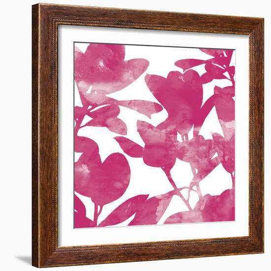 Ficus Lutea Decora Pink-Tania Bello-Framed Giclee Print