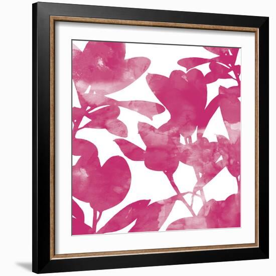 Ficus Lutea Decora Pink-Tania Bello-Framed Giclee Print