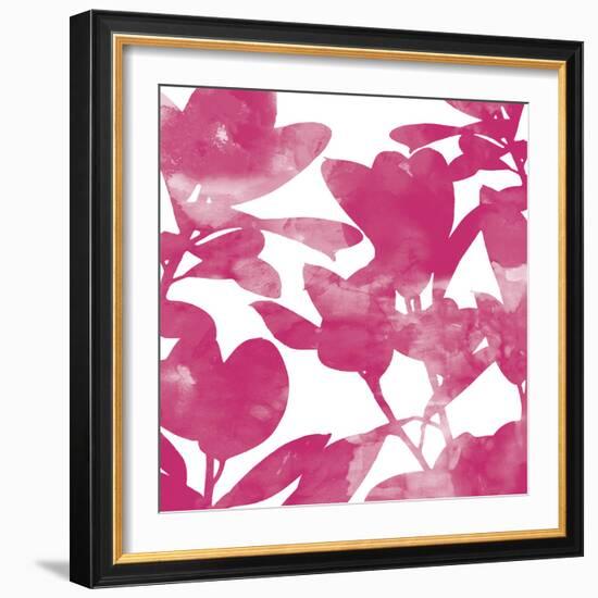 Ficus Lutea Decora Pink-Tania Bello-Framed Giclee Print