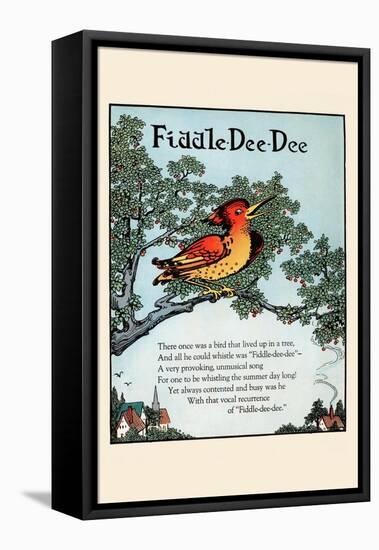 Fiddle Dee Dee-Eugene Field-Framed Stretched Canvas