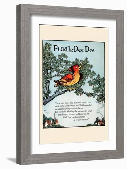 Fiddle Dee Dee-Eugene Field-Framed Art Print