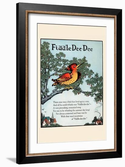 Fiddle Dee Dee-Eugene Field-Framed Art Print
