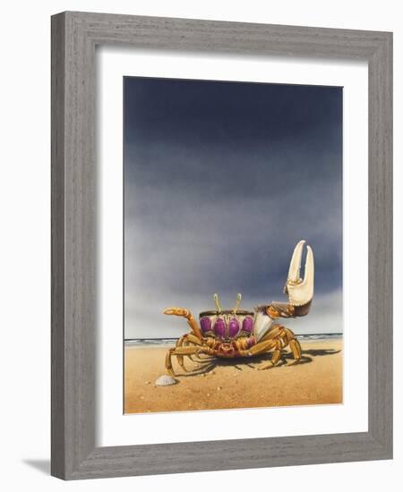 Fiddler Crab-Harro Maass-Framed Giclee Print