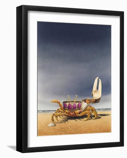 Fiddler Crab-Harro Maass-Framed Giclee Print