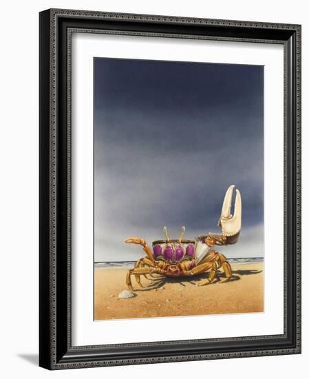 Fiddler Crab-Harro Maass-Framed Giclee Print