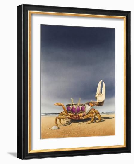 Fiddler Crab-Harro Maass-Framed Giclee Print