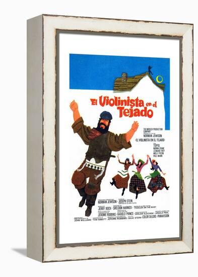 Fiddler on the Roof, 1971-null-Framed Premier Image Canvas