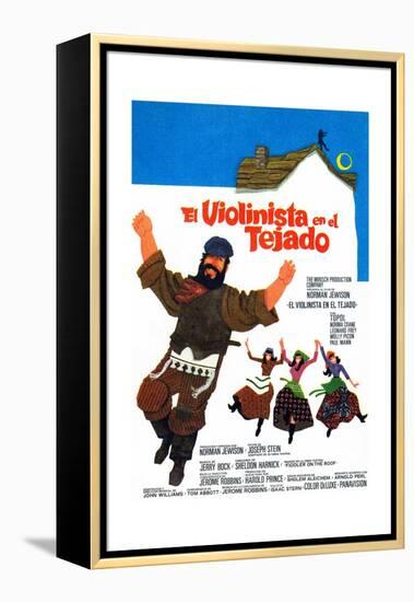 Fiddler on the Roof, 1971-null-Framed Premier Image Canvas