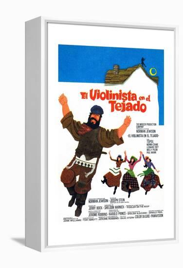 Fiddler on the Roof, 1971-null-Framed Premier Image Canvas