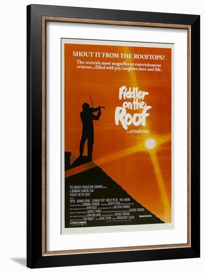 Fiddler on the Roof, 1971-null-Framed Giclee Print