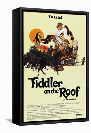 Fiddler on the Roof, 1971-null-Framed Stretched Canvas