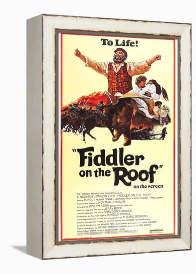 Fiddler on the Roof-null-Framed Stretched Canvas