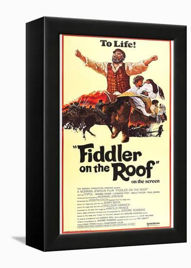 Fiddler on the Roof-null-Framed Stretched Canvas