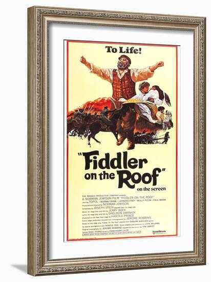 Fiddler on the Roof-null-Framed Art Print