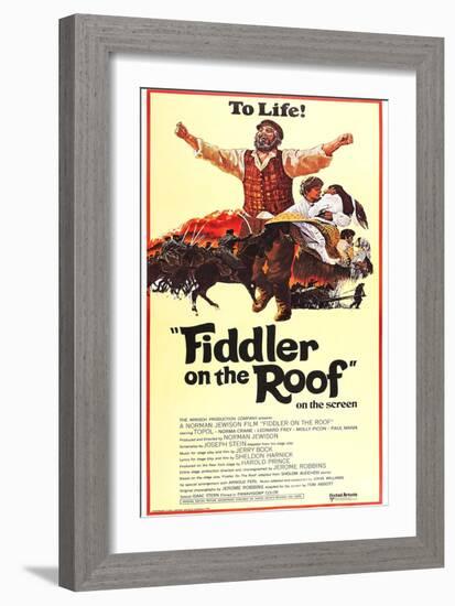 Fiddler on the Roof-null-Framed Art Print