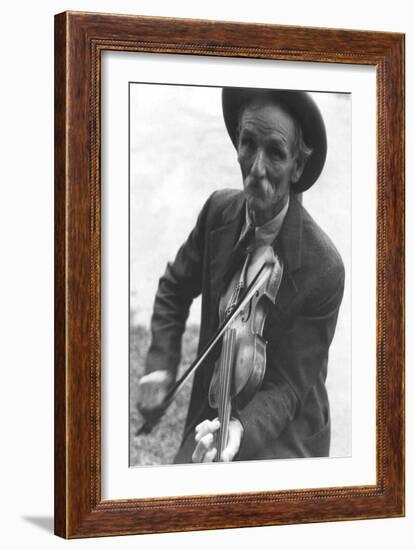 Fiddlin' Bill Henseley, Mountain Fiddler-Ben Shahn-Framed Art Print