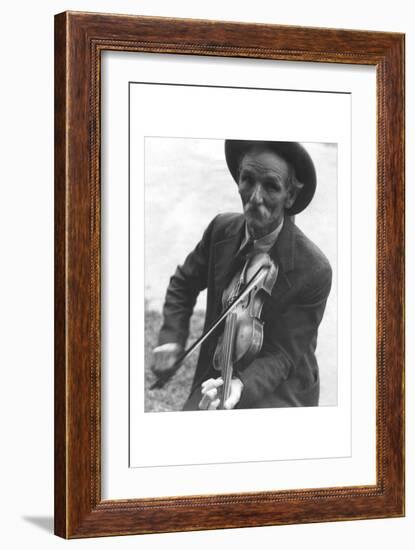 Fiddlin' Bill Henseley, Mountain Fiddler-Ben Shahn-Framed Art Print
