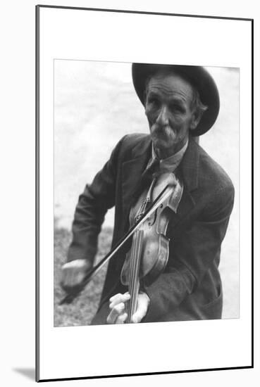 Fiddlin' Bill Henseley, Mountain Fiddler-Ben Shahn-Mounted Art Print