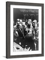 Fidel Castro at a meeting of the United Nations General Assembly, 1960-Warren K. Leffler-Framed Photographic Print
