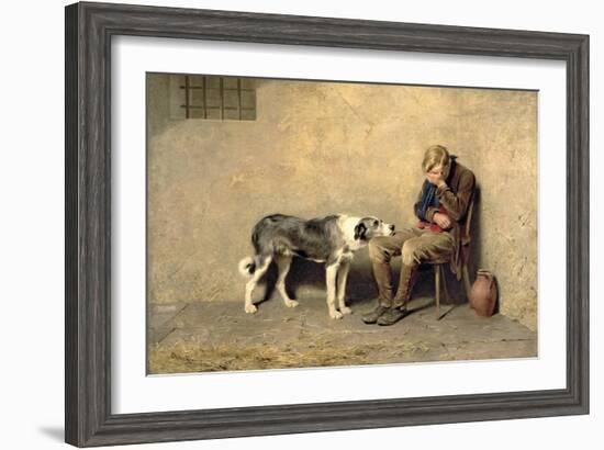 Fidelity, 1869-Briton Rivière-Framed Giclee Print