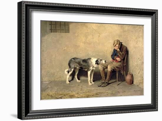 Fidelity, 1869-Briton Rivière-Framed Giclee Print