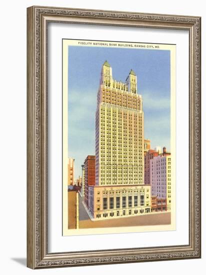 Fidelity National Bank, Kansas City, Missouri-null-Framed Art Print