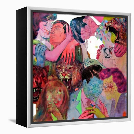 Fie Boys and Five Girls-Shark Toof-Framed Stretched Canvas