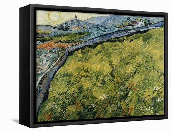 Field at Sunrise, 1890-Vincent van Gogh-Framed Premier Image Canvas