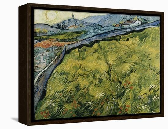 Field at Sunrise, 1890-Vincent van Gogh-Framed Premier Image Canvas