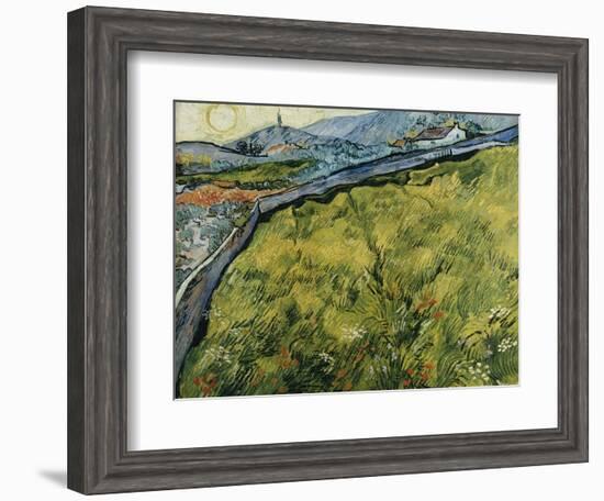 Field at Sunrise, 1890-Vincent van Gogh-Framed Giclee Print