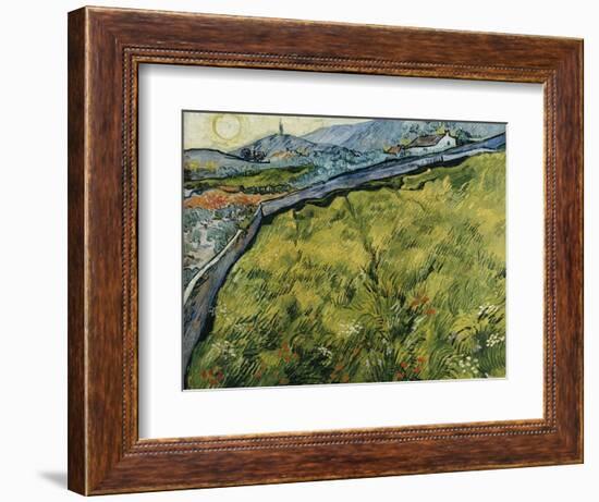 Field at Sunrise, 1890-Vincent van Gogh-Framed Giclee Print