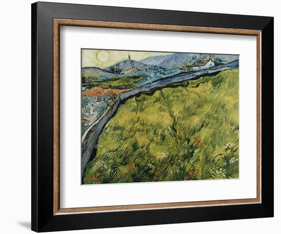 Field at Sunrise, 1890-Vincent van Gogh-Framed Giclee Print