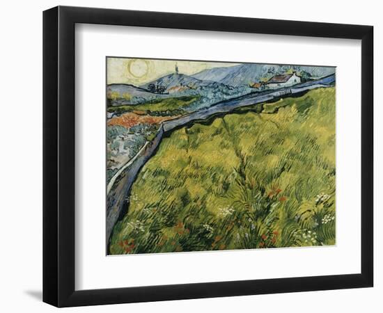 Field at Sunrise, 1890-Vincent van Gogh-Framed Giclee Print