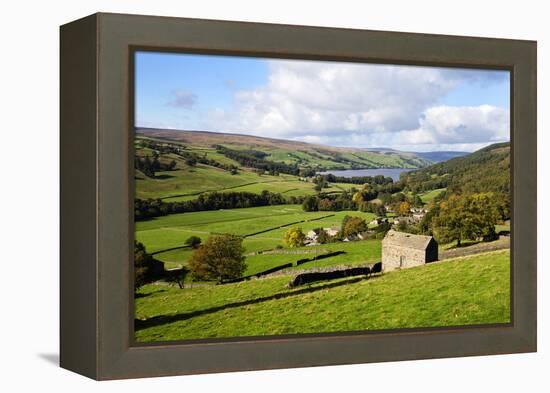 Field Barn Above Wath in Nidderdale-Mark Sunderland-Framed Premier Image Canvas