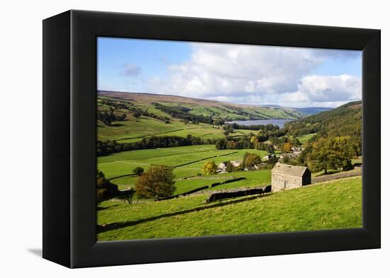 Field Barn Above Wath in Nidderdale-Mark Sunderland-Framed Premier Image Canvas