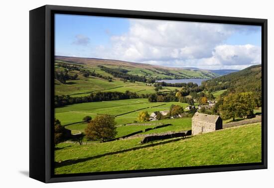 Field Barn Above Wath in Nidderdale-Mark Sunderland-Framed Premier Image Canvas