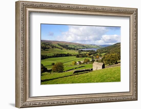 Field Barn Above Wath in Nidderdale-Mark Sunderland-Framed Photographic Print