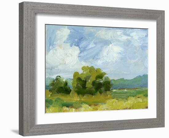 Field Color Study I-Ethan Harper-Framed Art Print