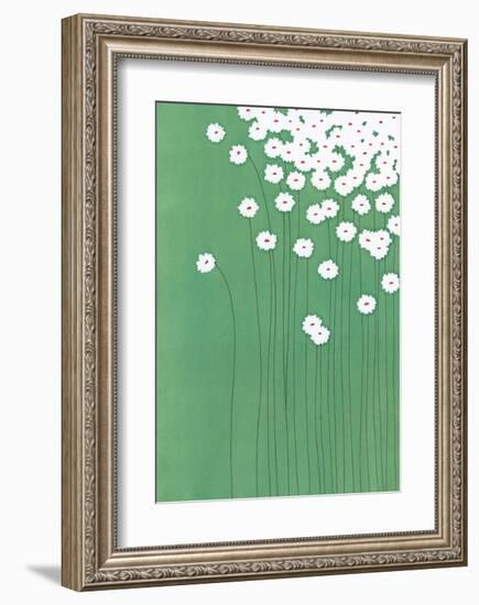 Field Daisies-Takashi Sakai-Framed Art Print