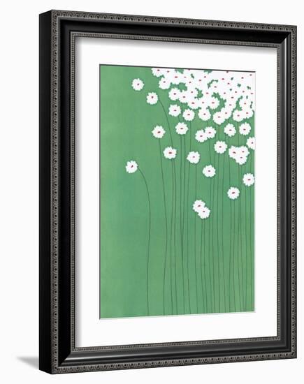 Field Daisies-Takashi Sakai-Framed Art Print