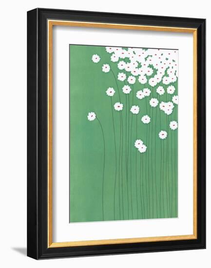 Field Daisies-Takashi Sakai-Framed Art Print