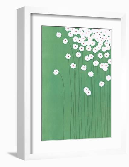 Field Daisies-Takashi Sakai-Framed Art Print