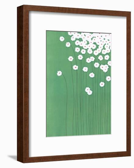 Field Daisies-Takashi Sakai-Framed Art Print