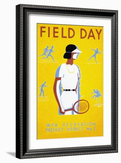 Field Day-null-Framed Premium Giclee Print