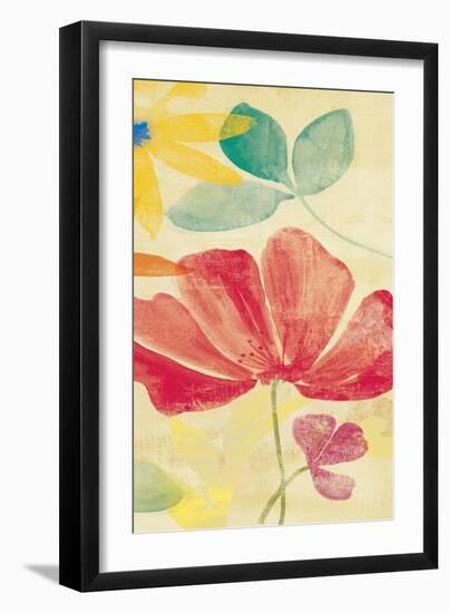 Field Floral II-Andrew Michaels-Framed Art Print